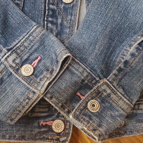 GAP Kids Medium Wash Jean Denim Jacket - Picture 5 of 7